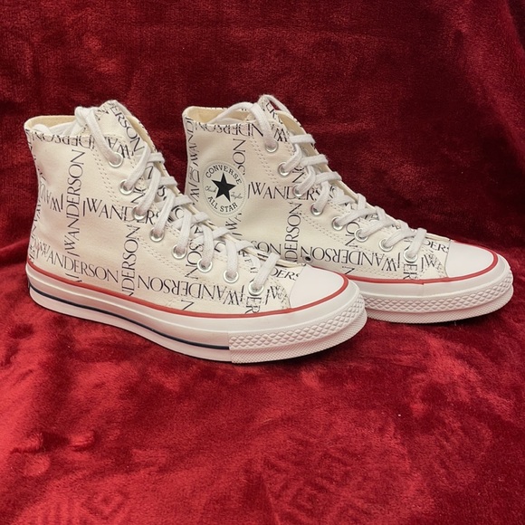 CONVERSE X JW ANDERSON LOGO HI-TOPS - Picture 4 of 12